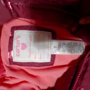 Carter's Puff Jacket Size 7